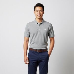 Travis Matew The Zinna 2.0 Gray Polo Size Medium